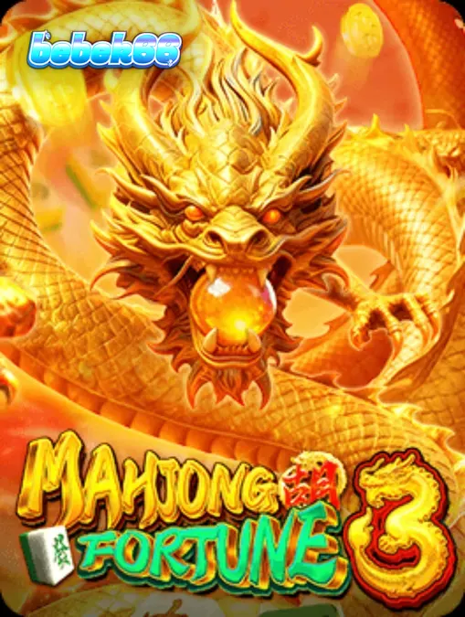 Tampilan layar permainan slot Mahjong Fortune 3 pada perangkat mobile